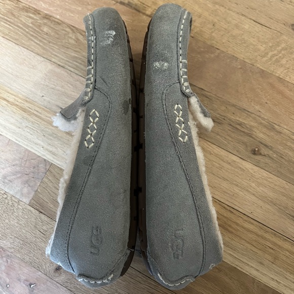 UGG Ansley Slippers Grey Size 7 - Picture 5 of 6
